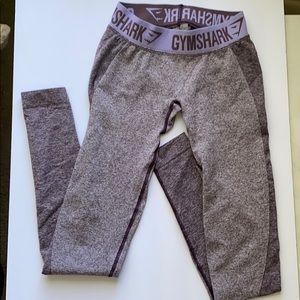 GYMSHARK Flex Leggings Purple Wash/Pastel Lilac